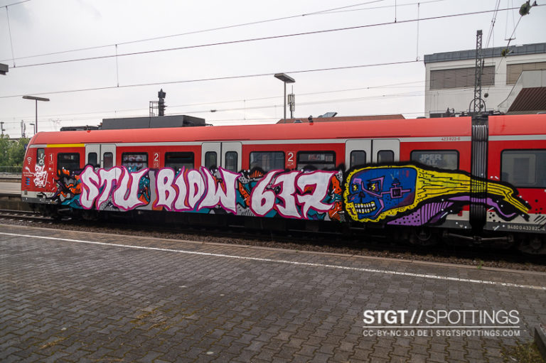 S-Bahn: S.B.6.M.M.M | Stgtspottings.com - Graffiti Stuttgart