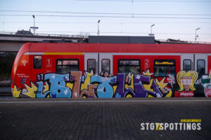 S-Bahn: B.B. | Stgtspottings.com - Graffiti Stuttgart